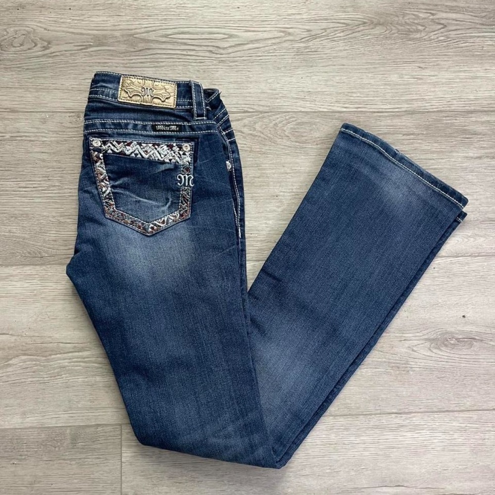 Miss me boot cut jeans low rise